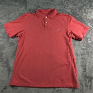 Vineyard Vines Classic Fit Salmon Pink Whale Logo Polo Shirt Men's Size S
